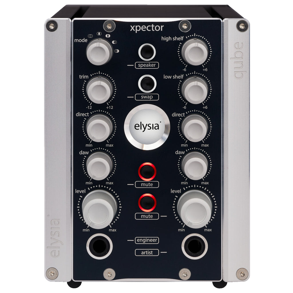elysia xpector Qube 500 Series Headphone Amp with Desktop Chassis