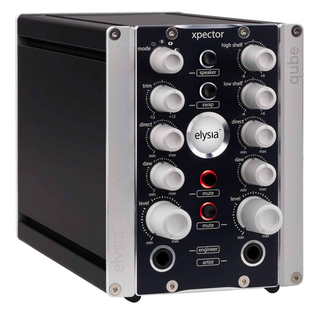 elysia xpector Qube 500 Series Headphone Amp with Desktop Chassis