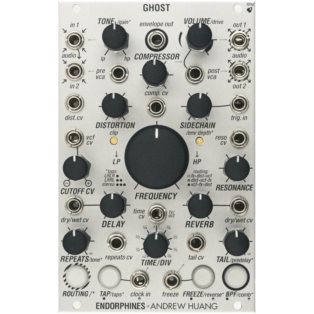 Endorphin.es GHOST Stereo Effects Processor Module - Silver