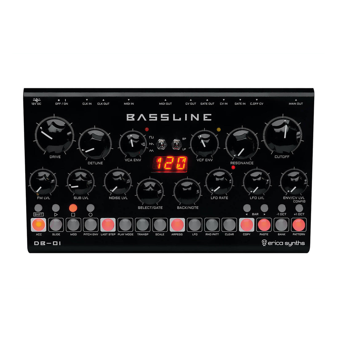 Erica Synths Bassline DB-01 Desktop Synth