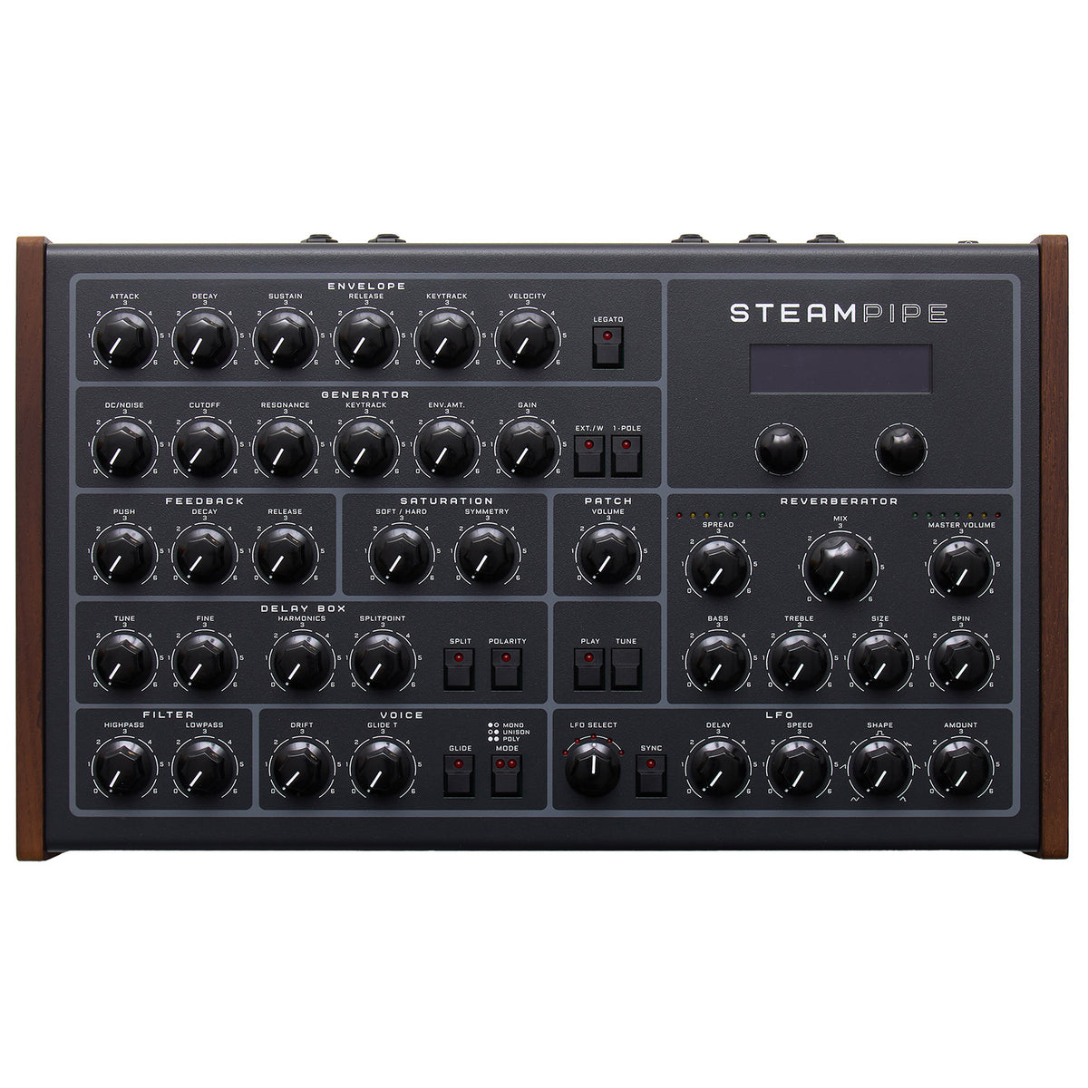 Erica Synths Steampipe Polyphonic Modeling Synthesizer