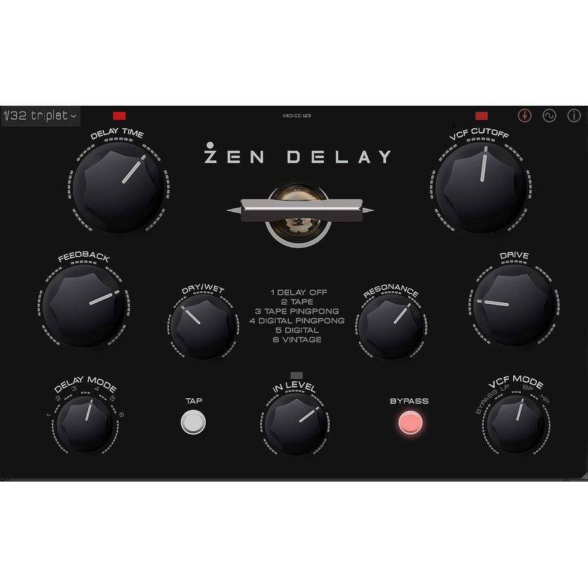 Erica Synths Zen Delay Virtual Plug-In - Electronic Delivery