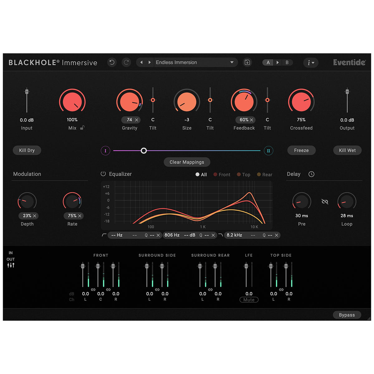Eventide Blackhole Immersive Reverb Plug-In - Electronic Delivery