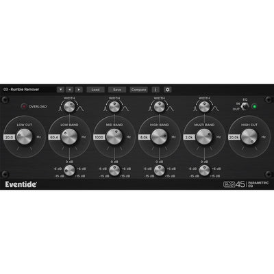 Eventide EQ45 Parametric EQ Plug-In - Electronic Delivery
