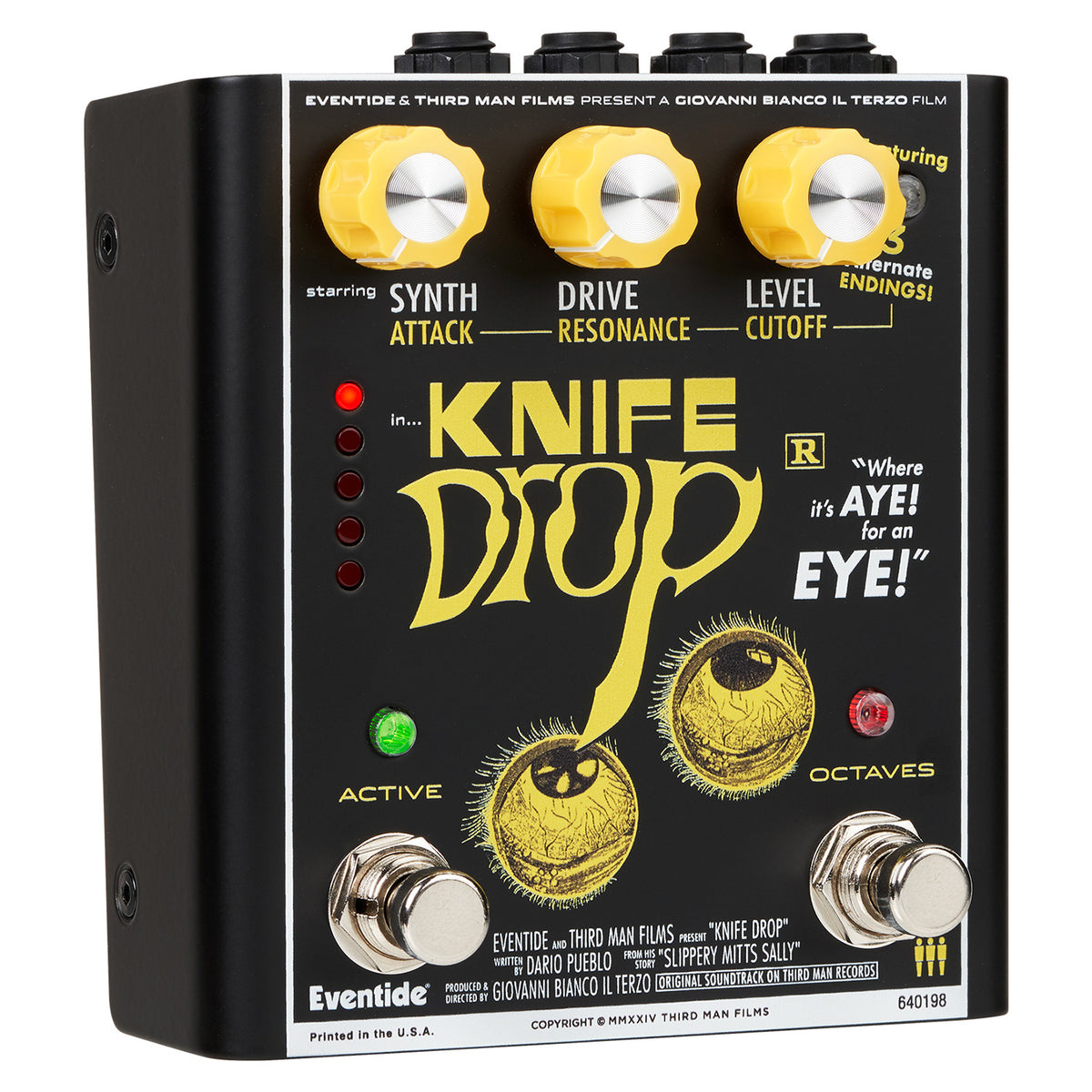 Eventide Knife Drop Fuzz Octave Pedal
