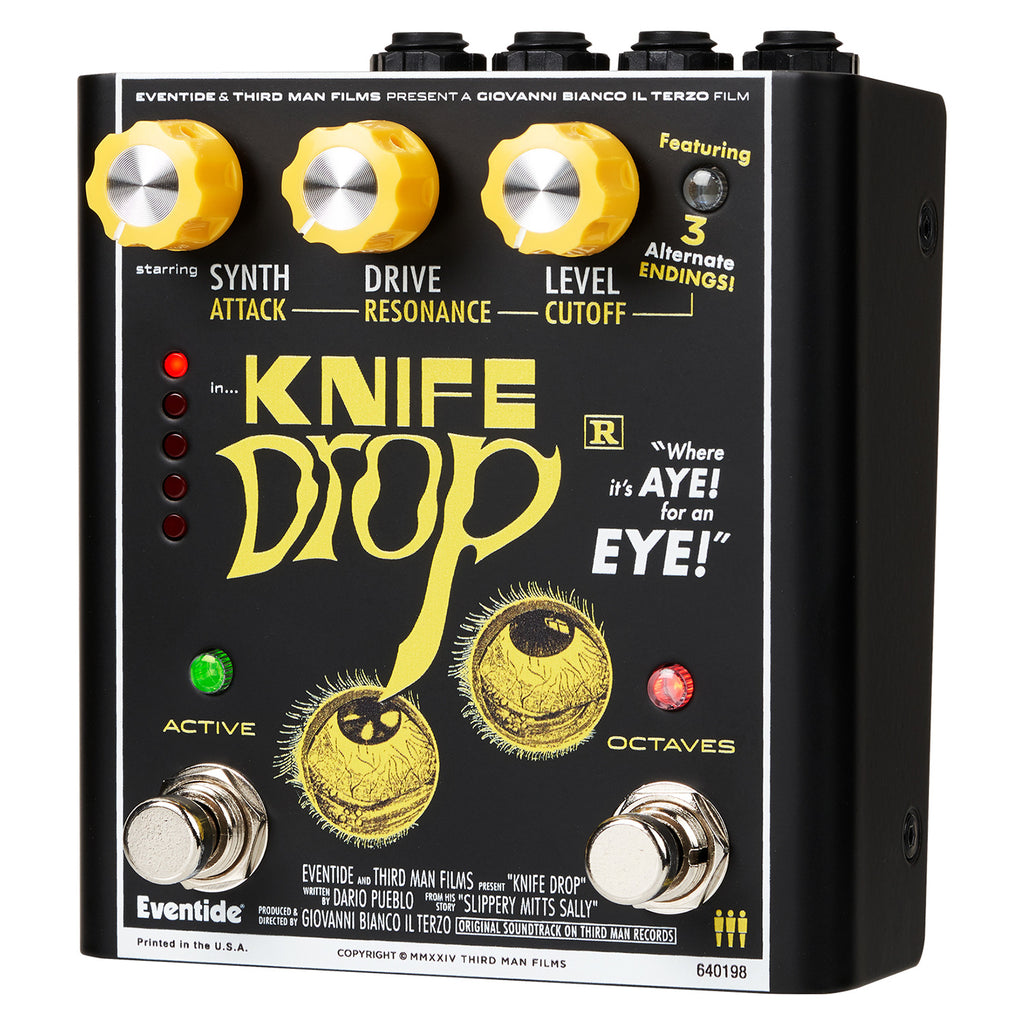 Eventide Knife Drop Fuzz Octave Pedal