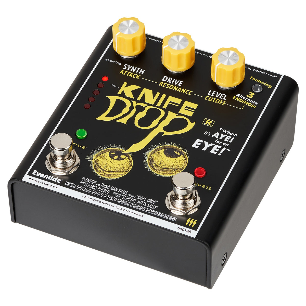 Eventide Knife Drop Fuzz Octave Pedal