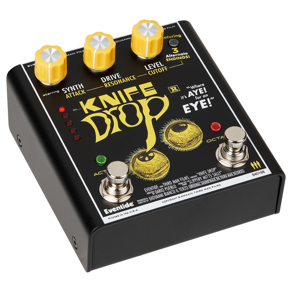 Eventide Knife Drop Fuzz Octave Pedal