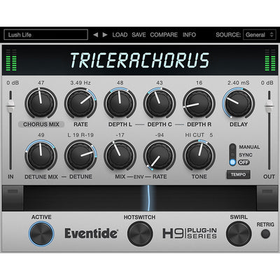 Eventide Tricerachorus Tri-Chorus - Electronic Delivery