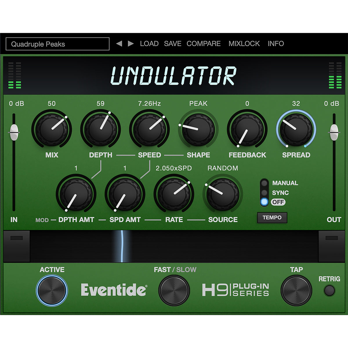 Eventide Undulator Modulated Tremolo Effect Plug-In - Electronic Delivery
