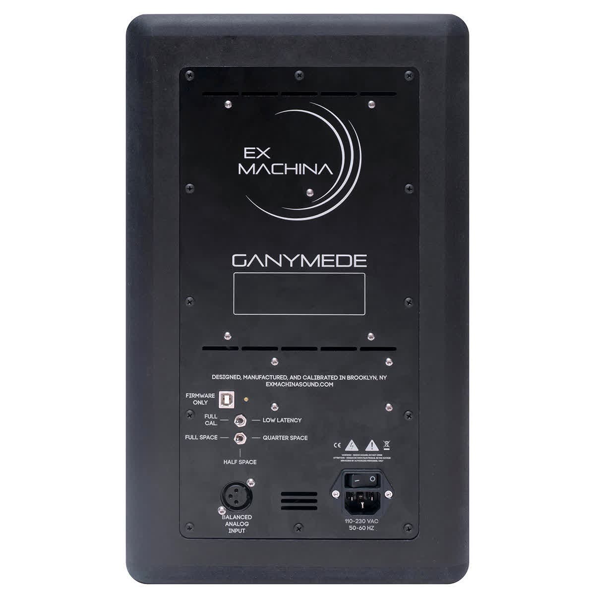 Ex Machina Soundworks Ganymede 3-way 7-inch Powered Studio Monitor - Pair (Demo Deal)