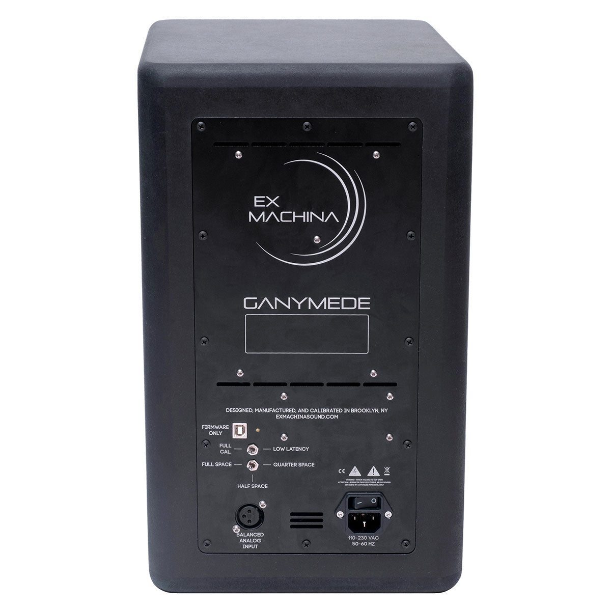 Ex Machina Soundworks Ganymede 3-way 7-inch Powered Studio Monitor - Pair