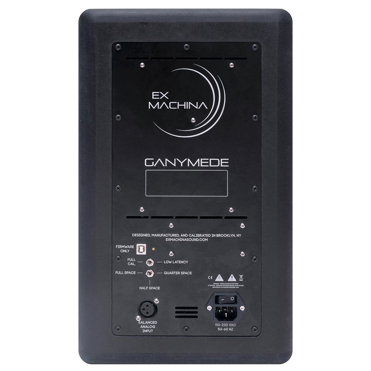 Ex Machina Soundworks Ganymede 3-way 7-inch Powered Studio Monitor - Single