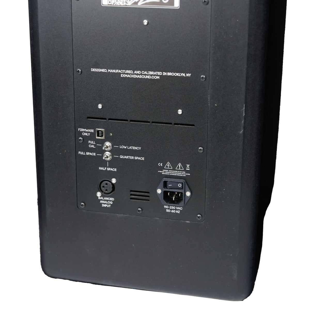 Ex Machina Quasar MKII 3-Way Active Studio Monitor - Pair #111822-089/111822-090 (Used-B)