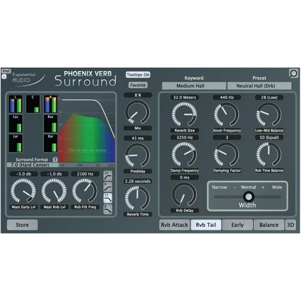 Exponential Audio PhoenixVerb Surround - Electronic Delivery