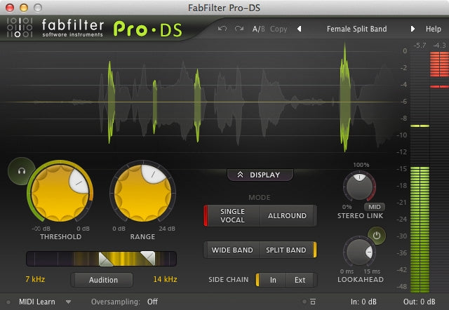 FabFilter Pro-DS - Electronic Delivery
