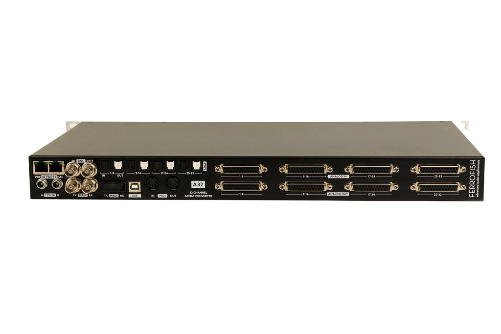 Ferrofish A32 Dante AD/DA Converter #292-856-815 (Used)