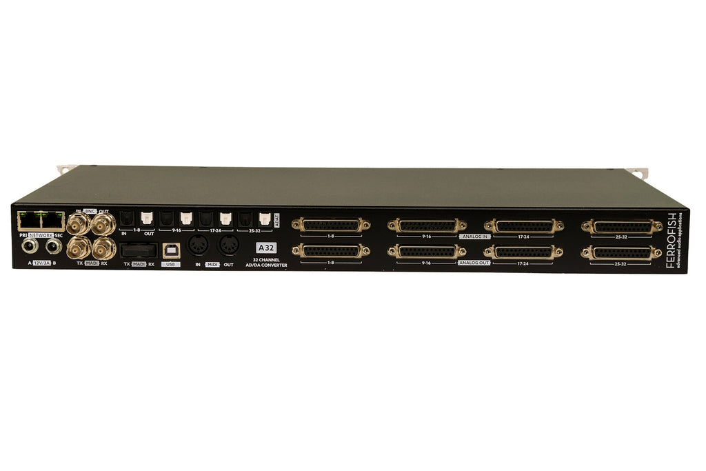Ferrofish A32 Dante AD/DA Converter #941-921-482 (Used)