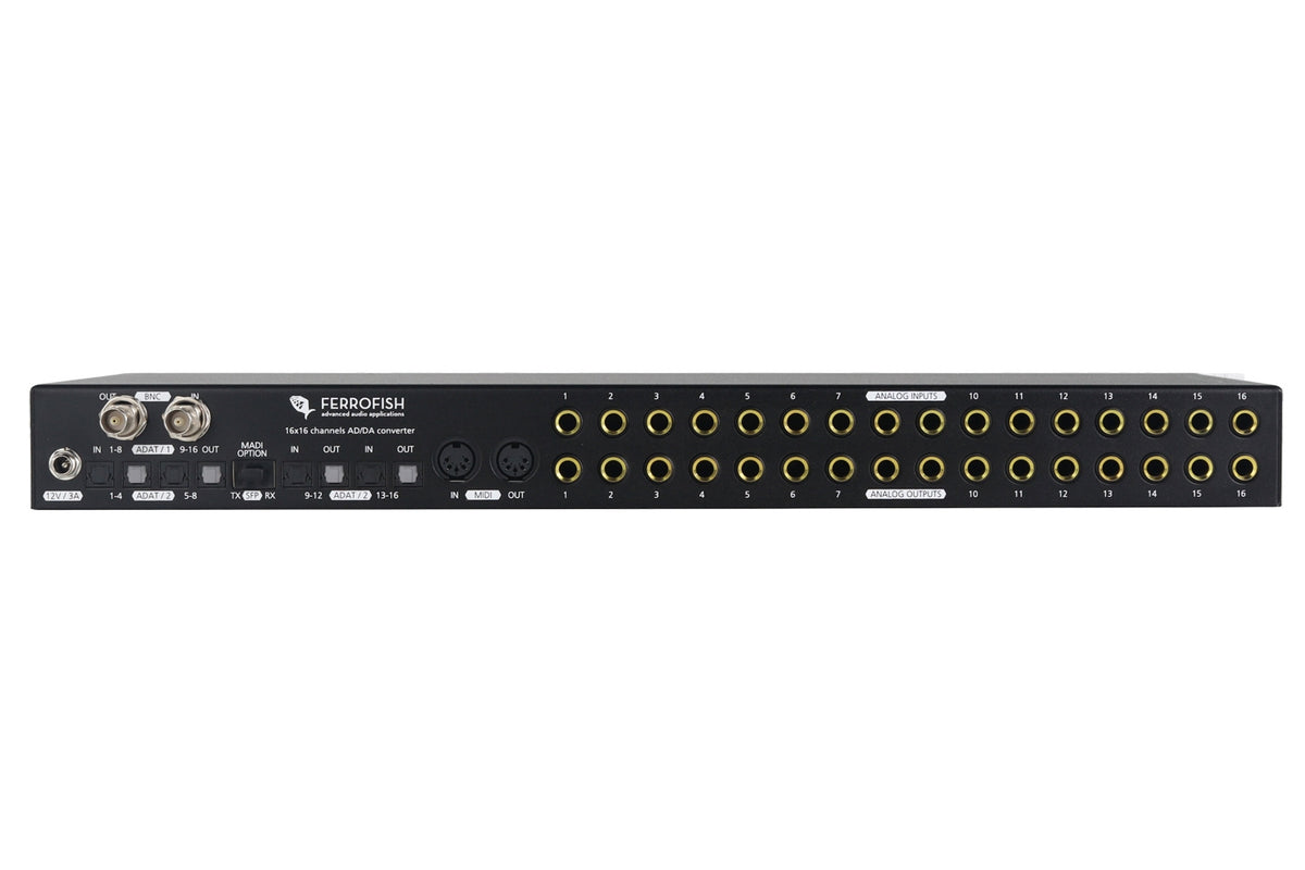 Ferrofish Pulse 16 16x16 AD/DA Converter with ADAT #73845691 (Used)