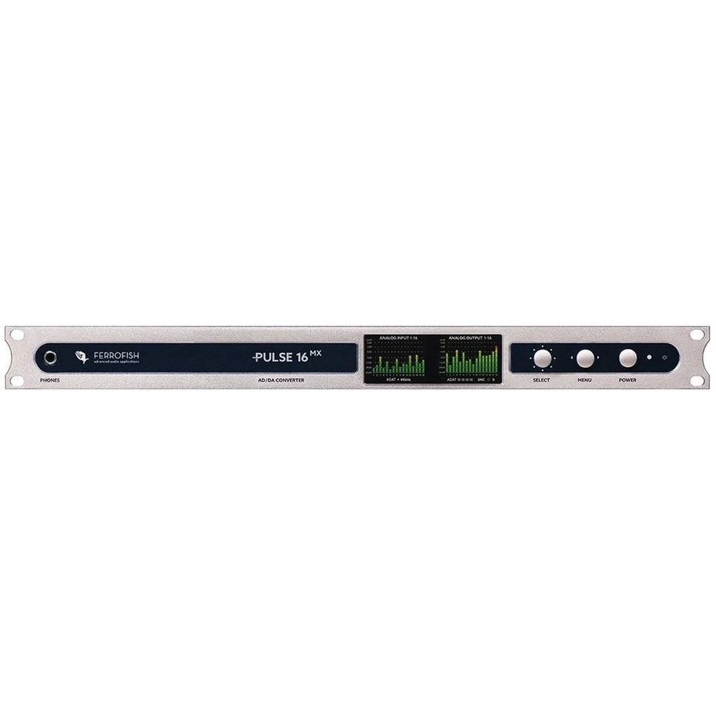 Ferrofish Pulse 16 MX 16X16 AD/DA Converter with +24 dBu I/O Option (Demo Deal)