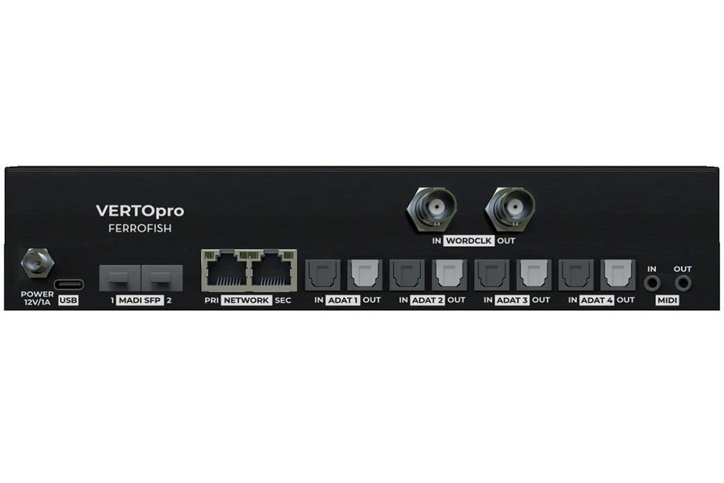 Ferrofish VERTOpro 32 32x32 ADAT to Dante Converter