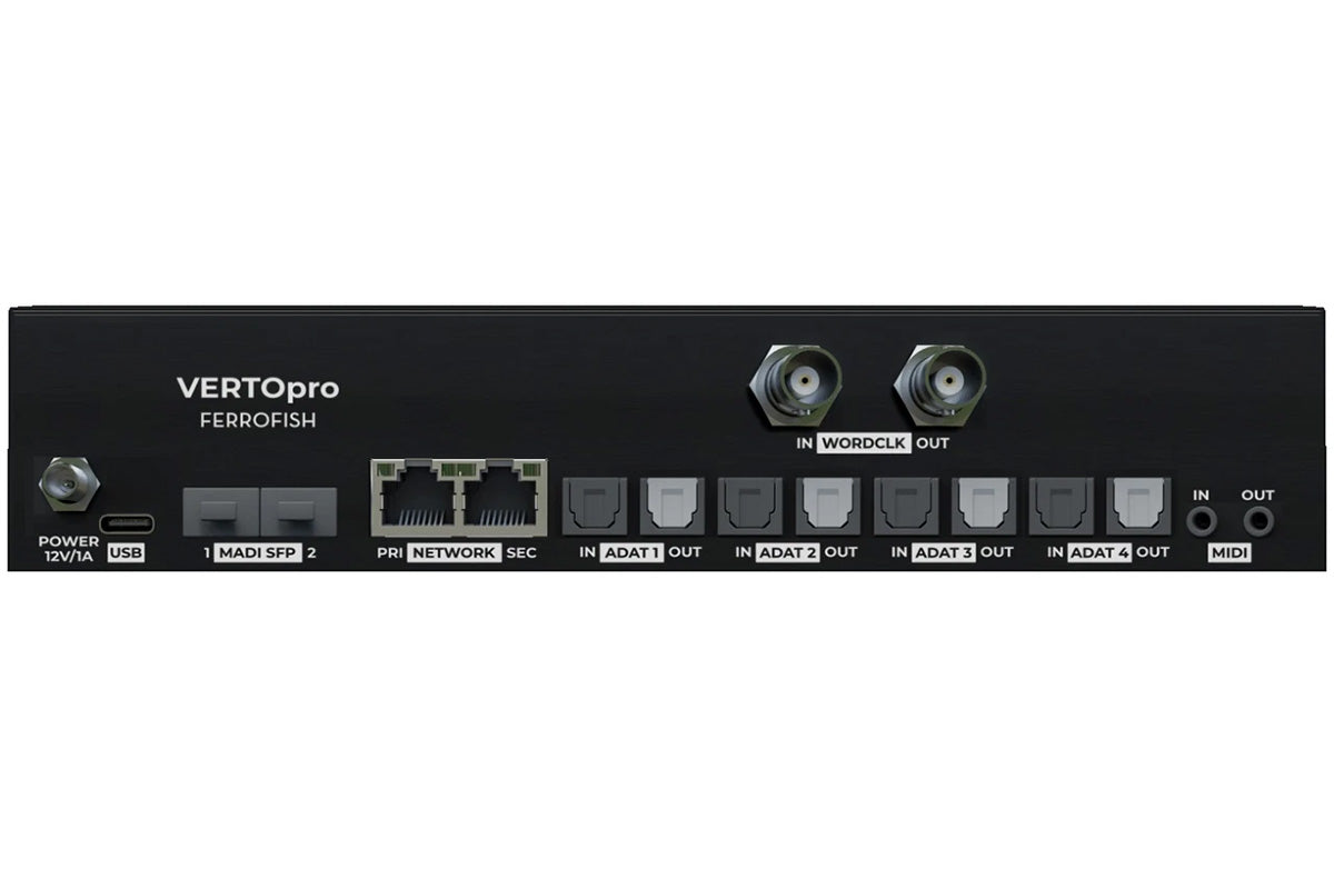 Ferrofish VERTOpro 32 32x32 ADAT to Dante Converter