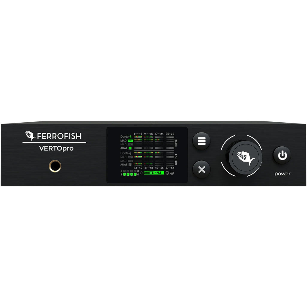 Ferrofish VERTOpro 64 64x64 ADAT to Dante Converter