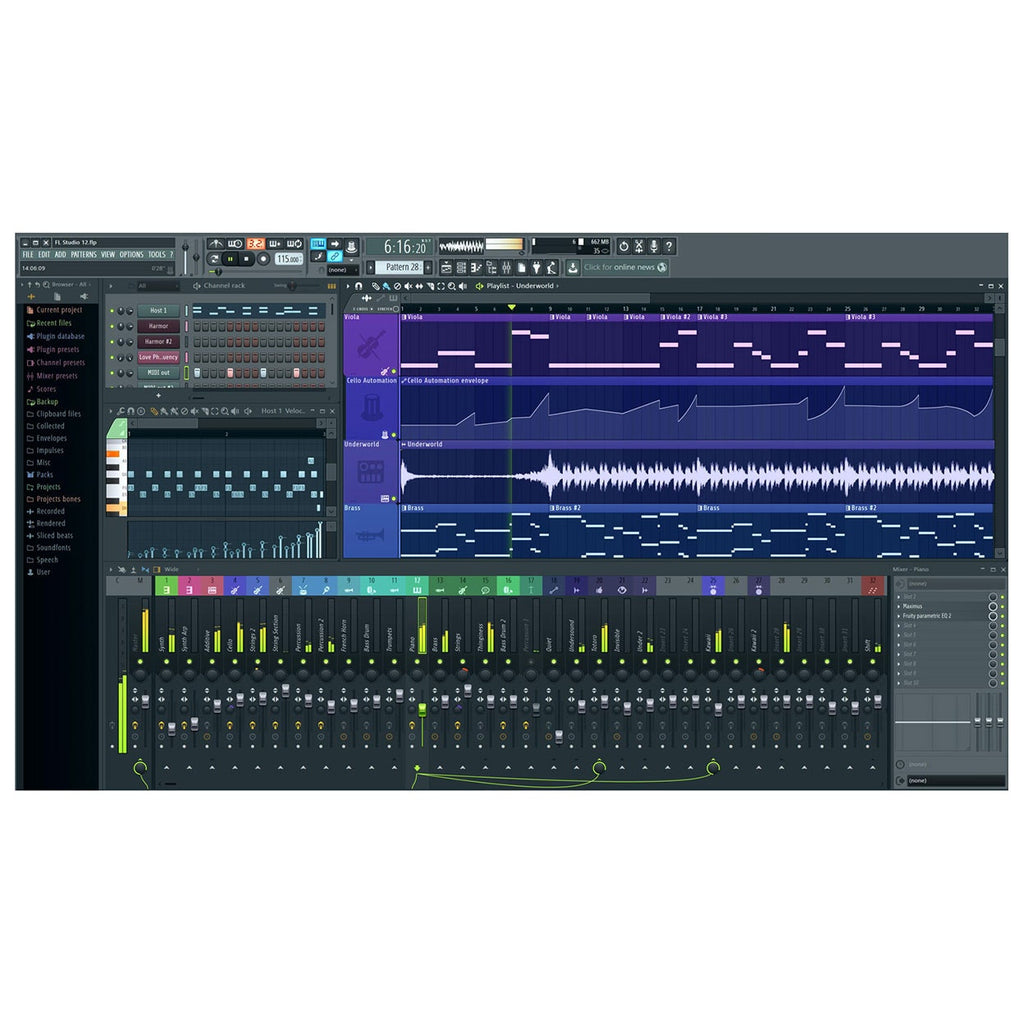 FL Studio 12 Signature Bundle - Retail Boxed