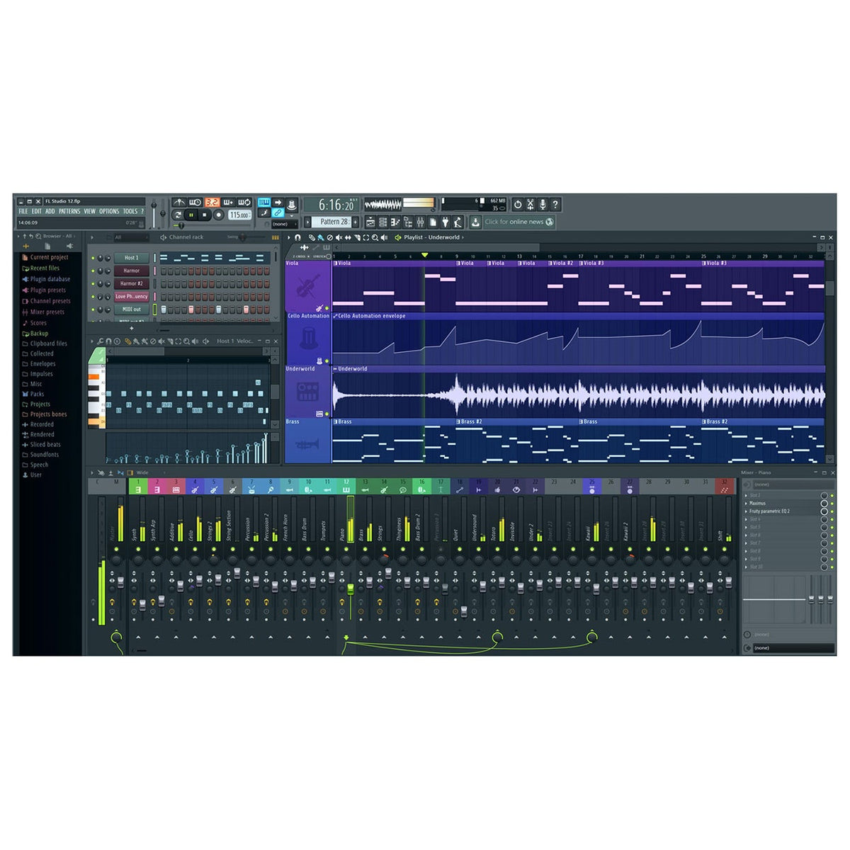 FL Studio 12 Signature Bundle - Retail Boxed