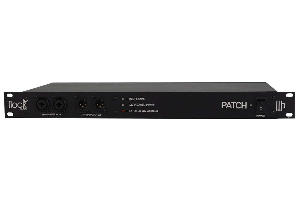 Flock Audio Patch 64-Point Digital-Controlled Analog Patch Bay System #1446 (Used)