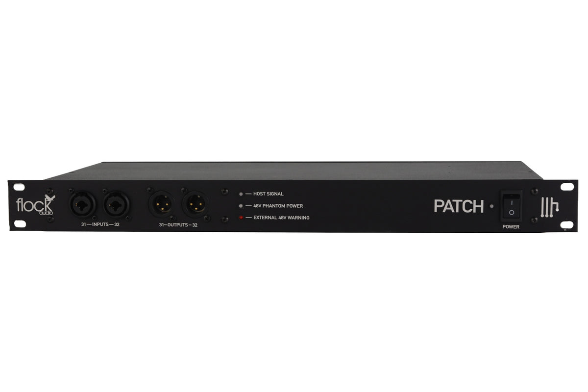 Flock Audio Patch 64-Point Digital-Controlled Analog Patch Bay System #1446 (Used)