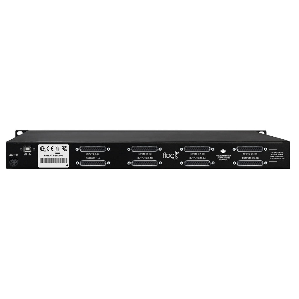 Flock Audio Patch 64-Point Digital-Controlled Analog Patch Bay System