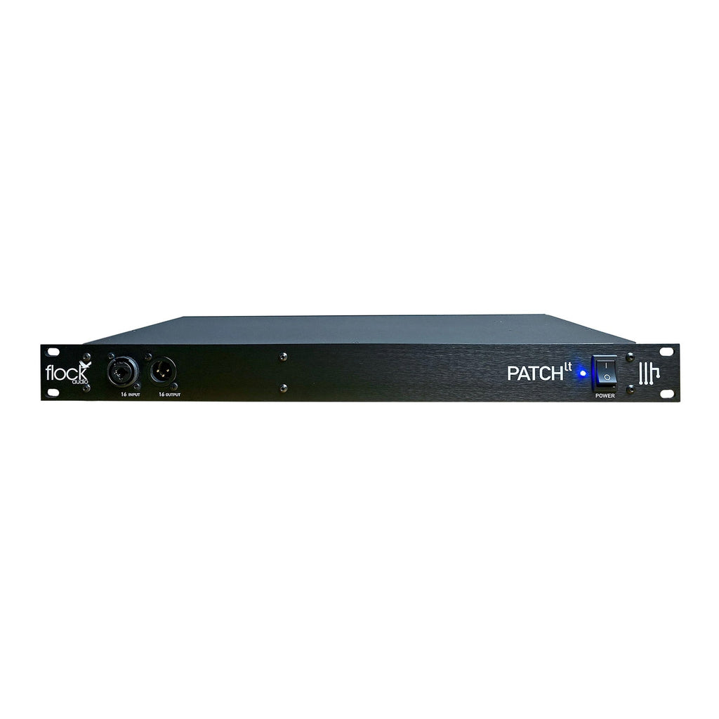 Flock Audio Patch LT 16x16 32-Point Patch Bay