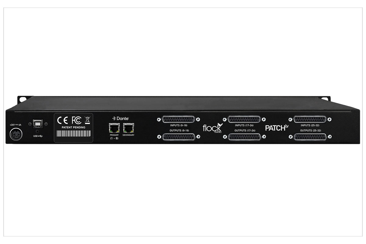 Flock Audio Patch LV 64-Point Patch Bay