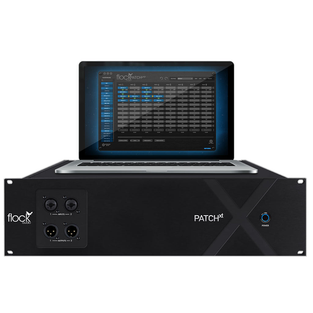 Flock Audio PATCH XT 192-Point 96x96 Digitally Controlled Analog Patch Bay