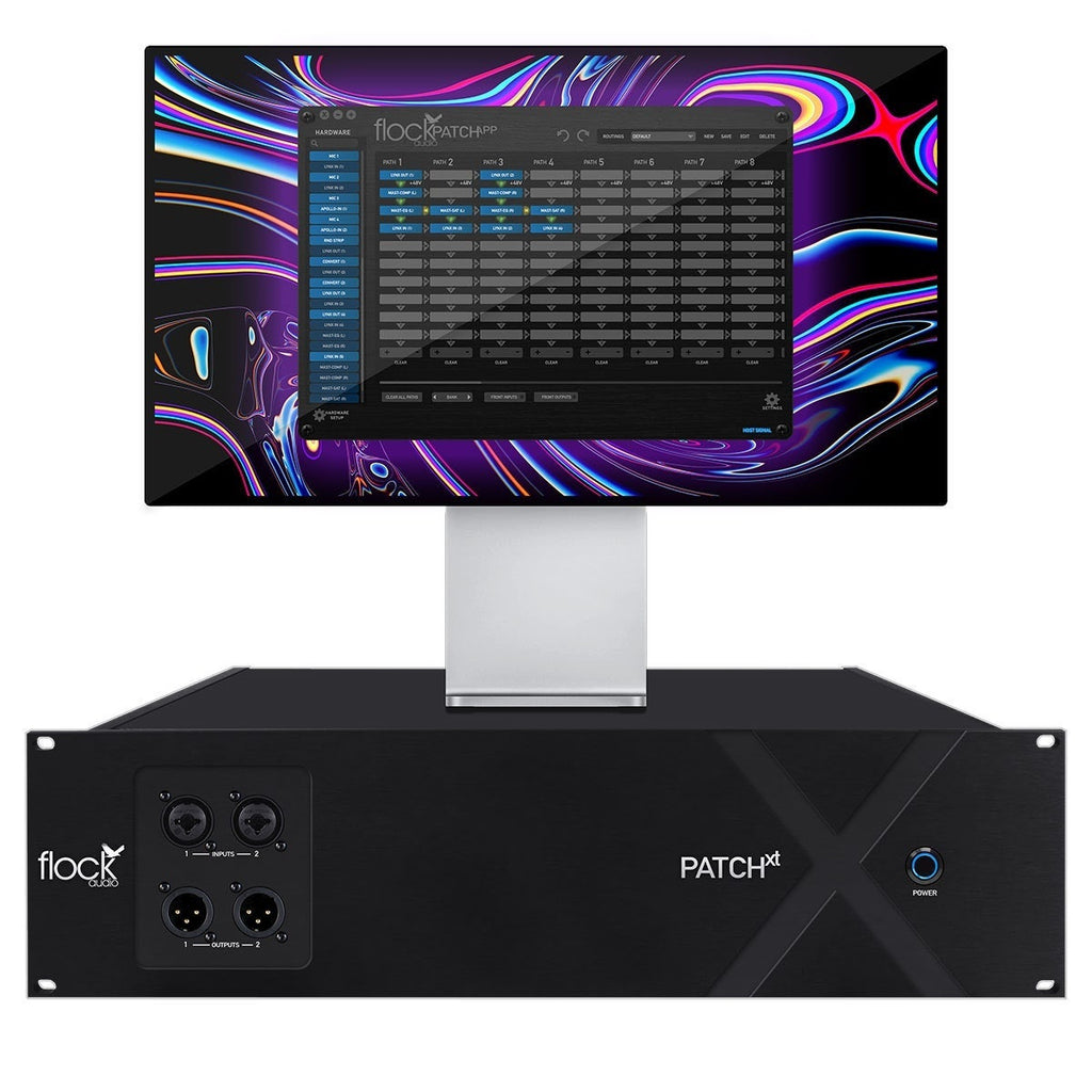 Flock Audio PATCH XT 192-Point 96x96 Digitally Controlled Analog Patch Bay
