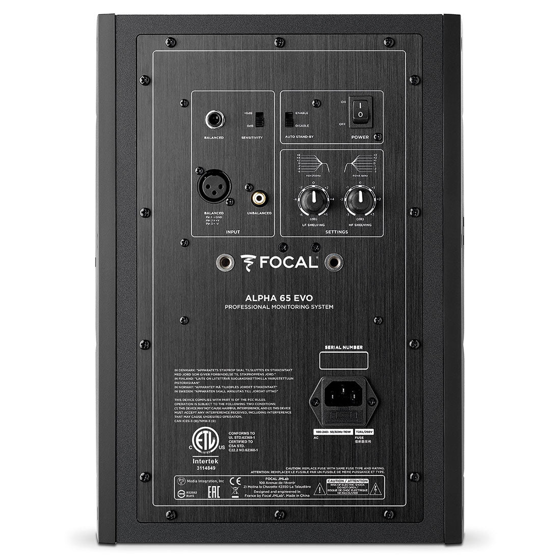 Focal Alpha 65 Evo 6.5" Active Studio Monitor - Single