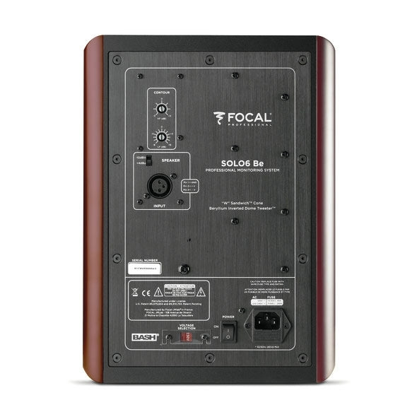 Focal Solo6 Be Powered Studio Monitor - Single, Red