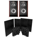Focal Trio11 Be Active Studio Monitor - Pair, Red with Free VicStudio VMT Box