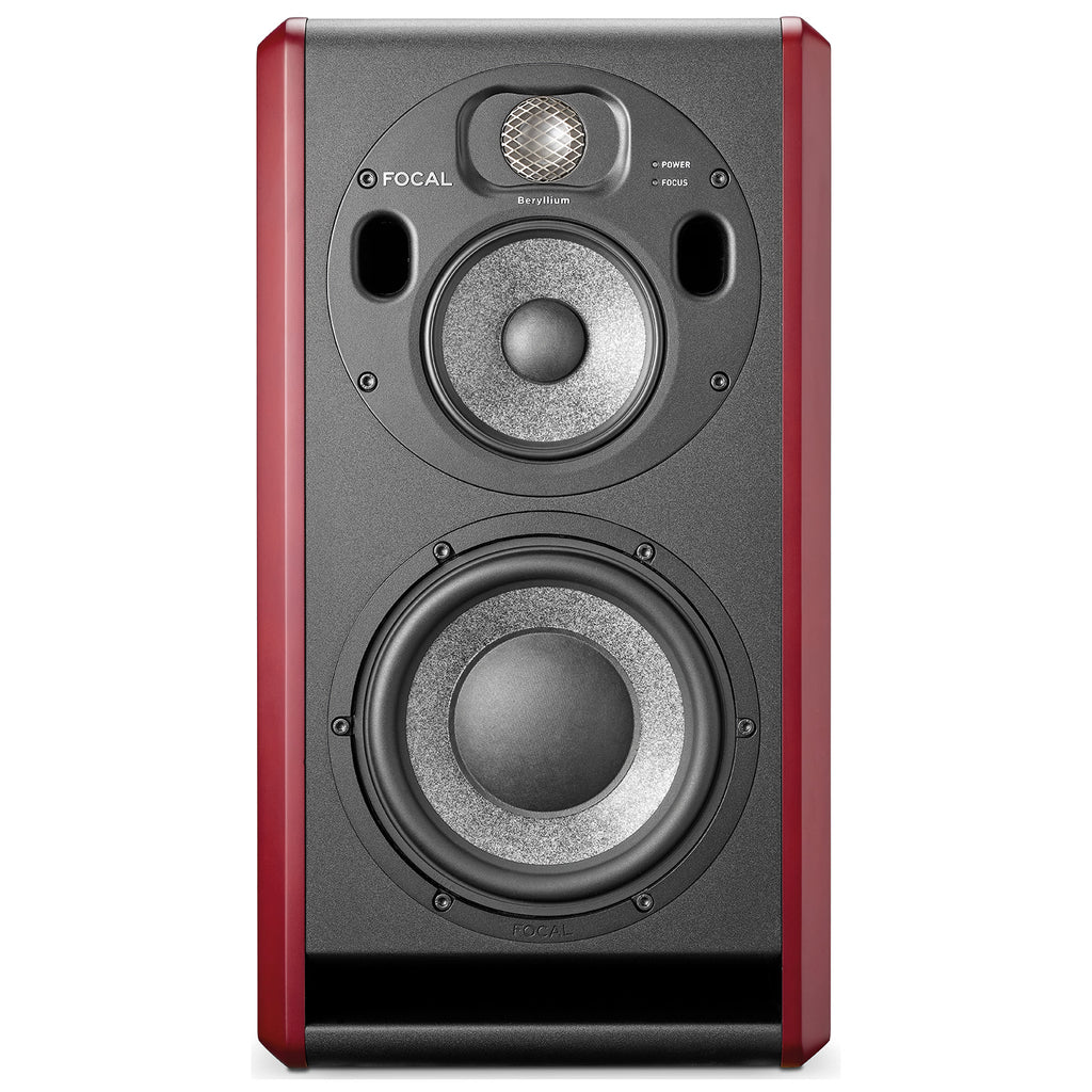 Focal Trio6 ST6 3-Way Active Studio Monitor - Single, Red