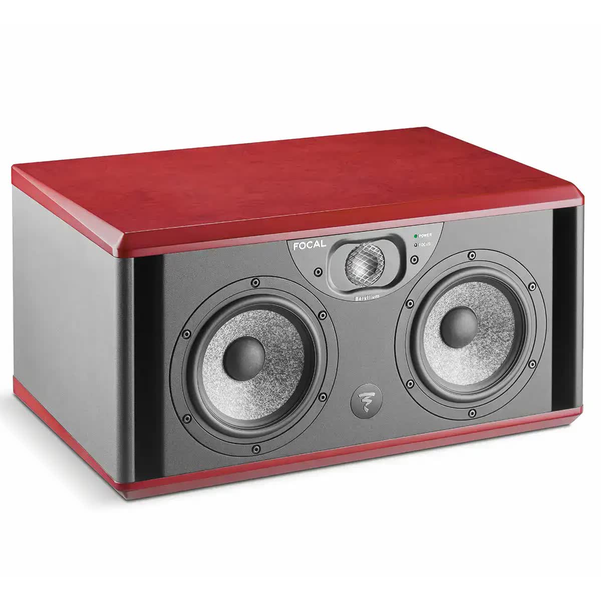 Focal Twin6 2.5-Way Active Studio Monitor with Focus Mode - Single, Red