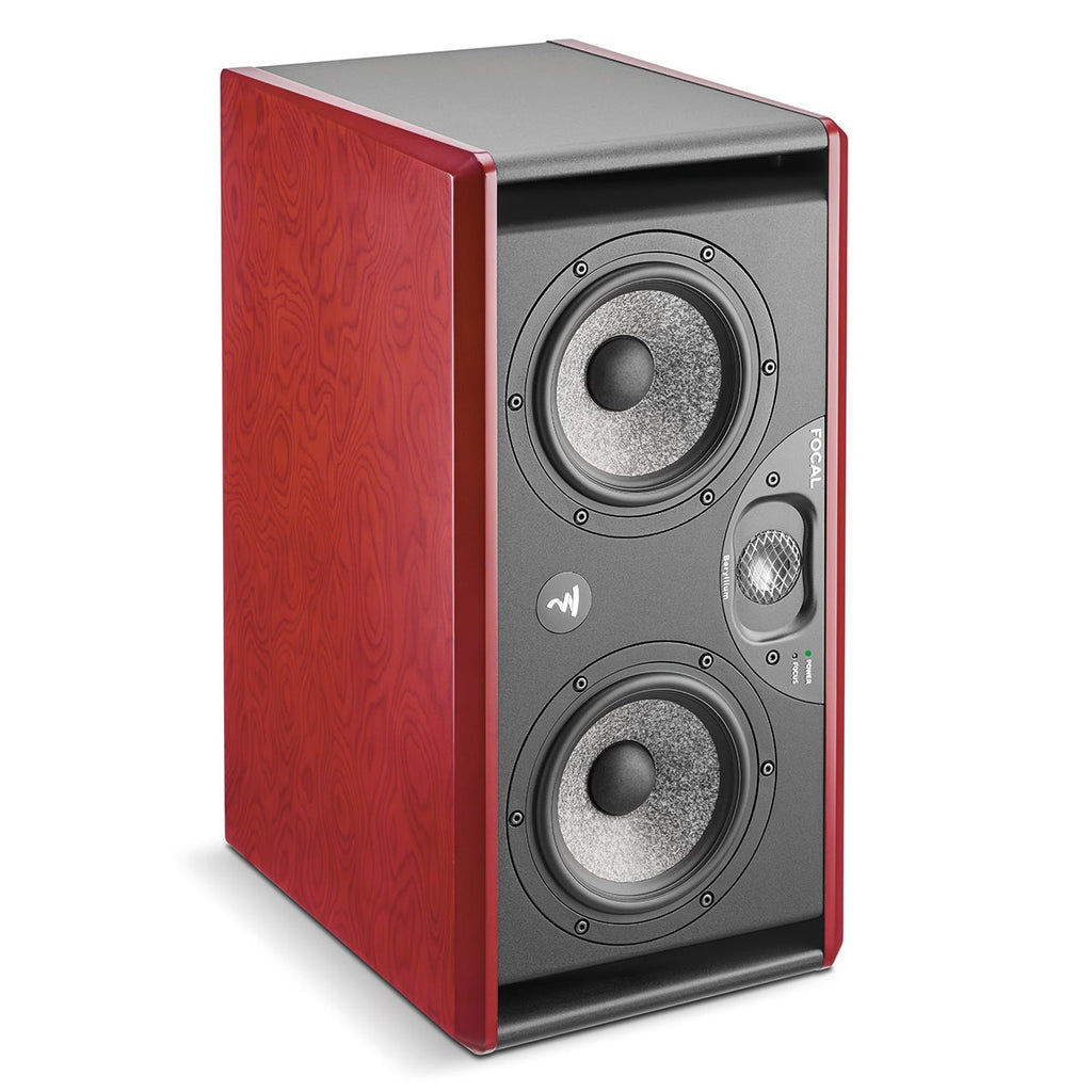 Focal Twin6 2.5-Way Active Studio Monitor with Focus Mode - Single, Red
