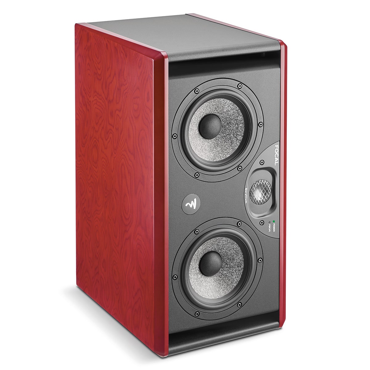 Focal Twin6 2.5-Way Active Studio Monitor with Focus Mode - Single, Red