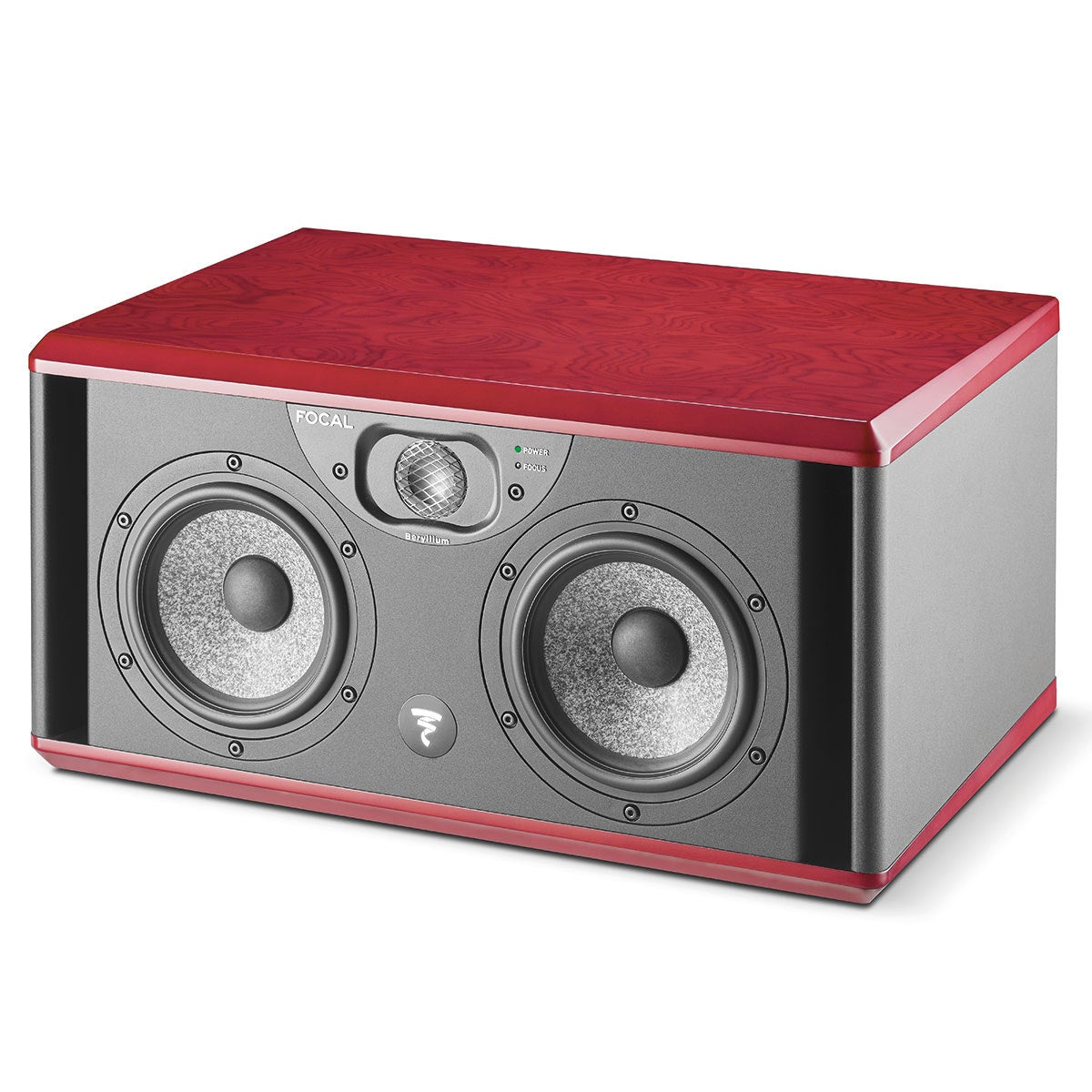 Focal Twin6 2.5-Way Active Studio Monitor with Focus Mode - Single, Red