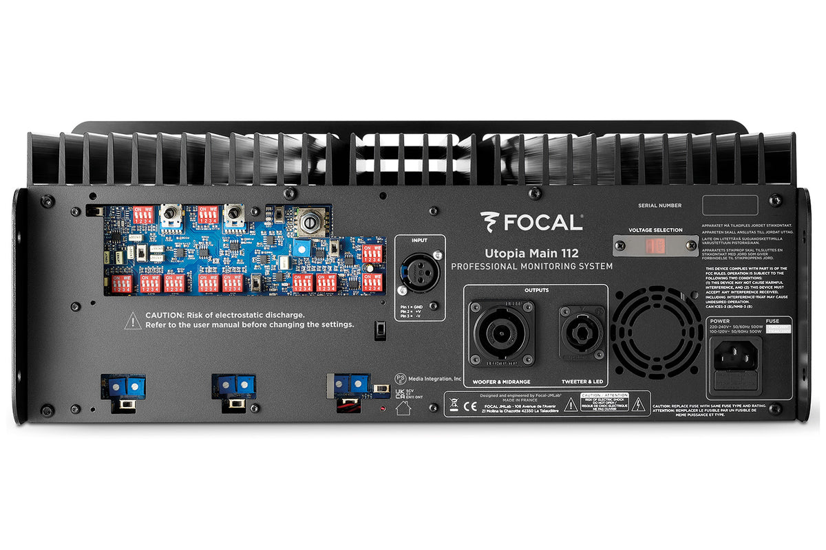 Focal Utopia Main 112 Monitoring Speaker System - Black