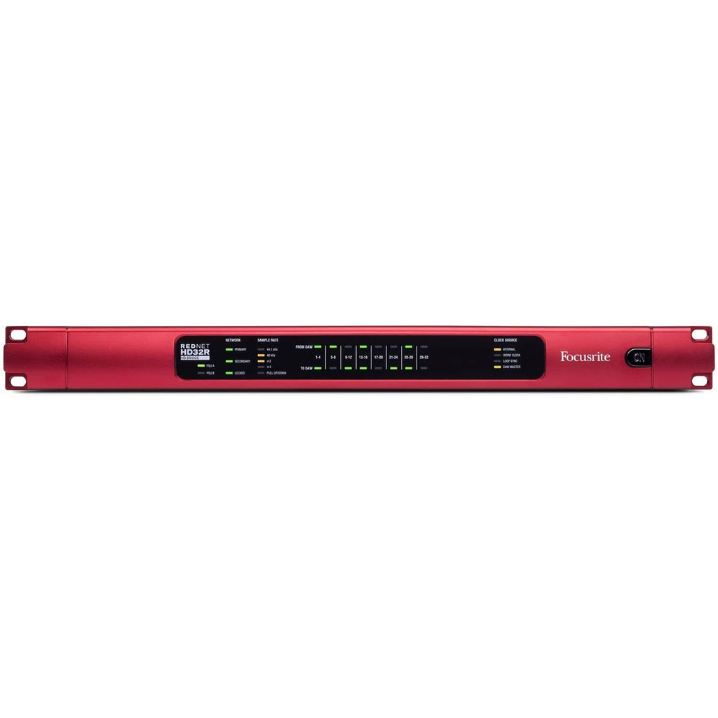 Focusrite RedNet HD32R Redundant Ethernet Networking