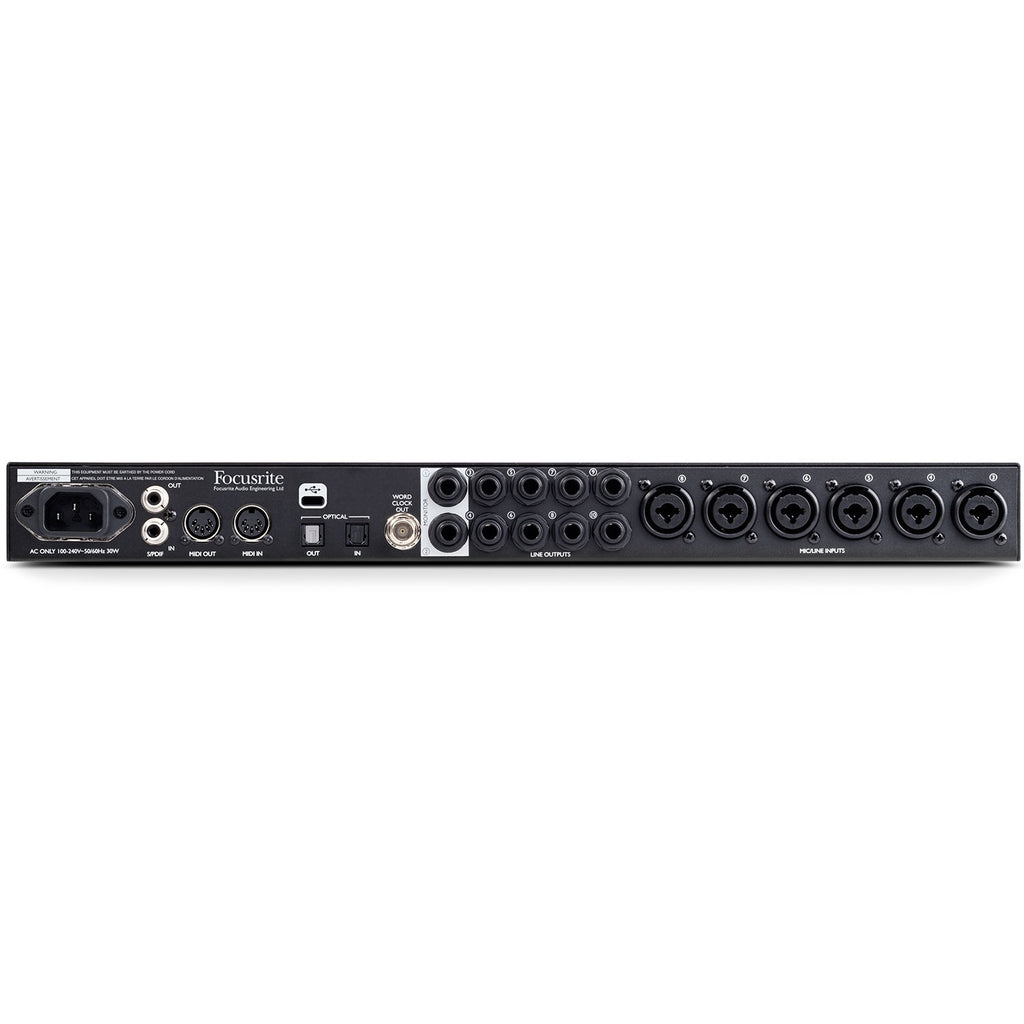 Focusrite Clarett 8Pre USB Audio Interface