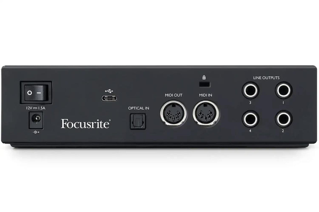 Focusrite Clarett+ 2Pre 10-in/4-out USB Audio Interface
