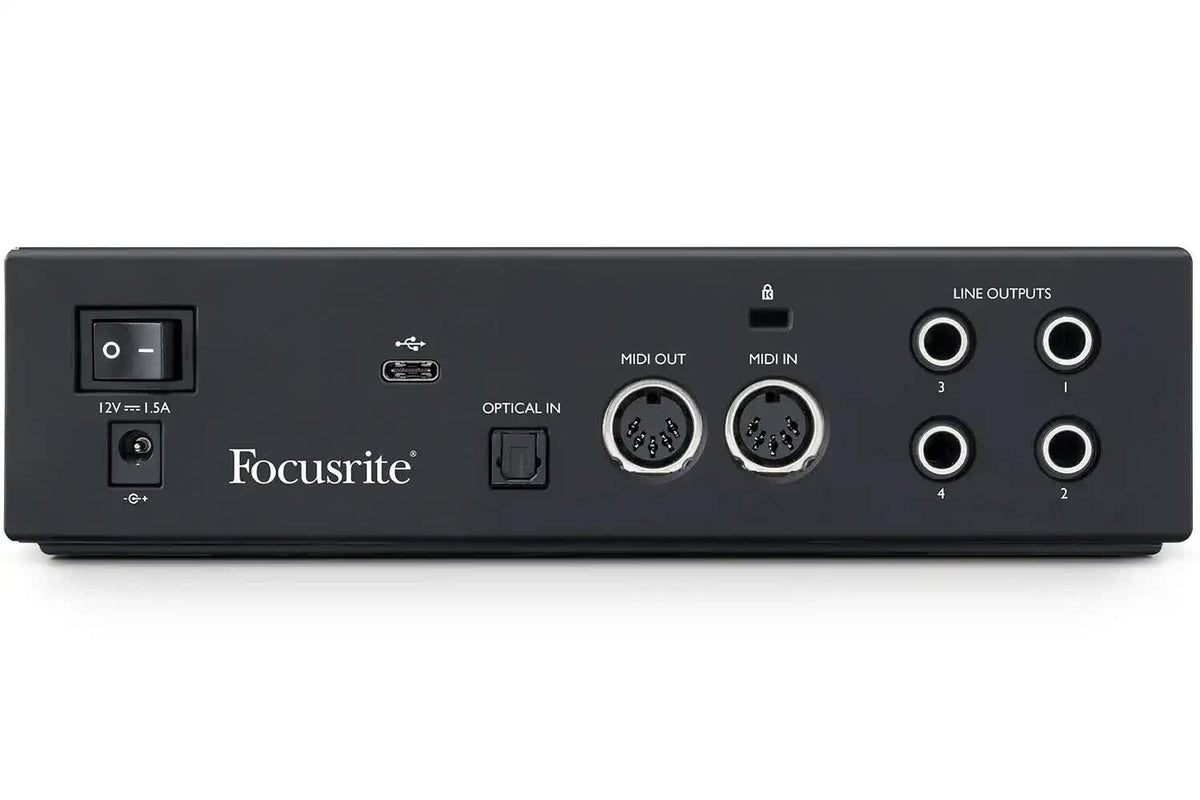 Focusrite Clarett+ 2Pre 10-in/4-out USB Audio Interface