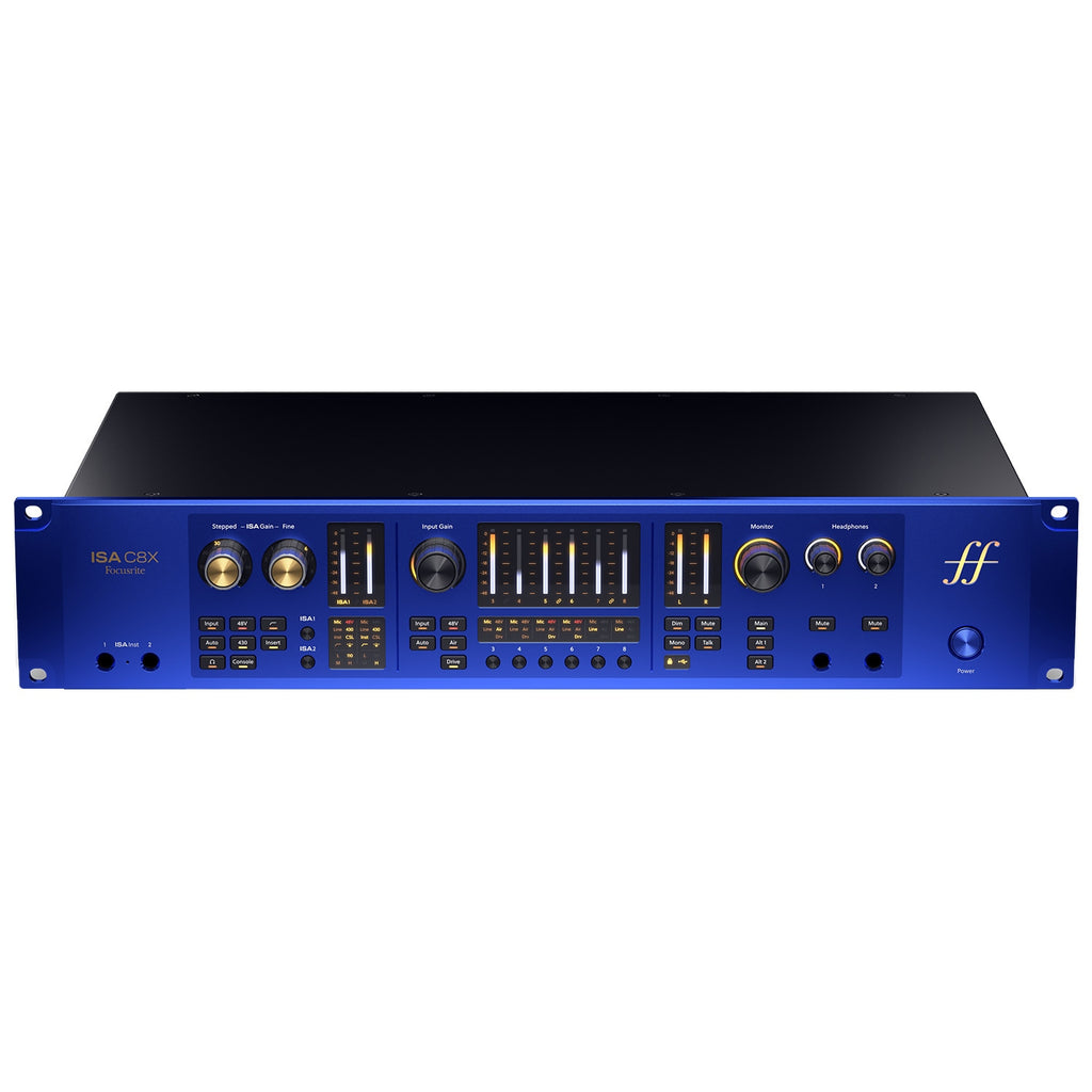 Focusrite ISA C8X 26-in/28-out USB-C Audio Interface